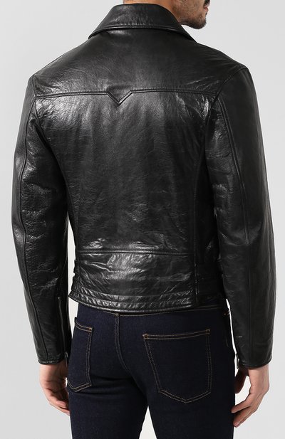 Кожаная косуха GIVENCHY, арт. BM007B603U, фото 4