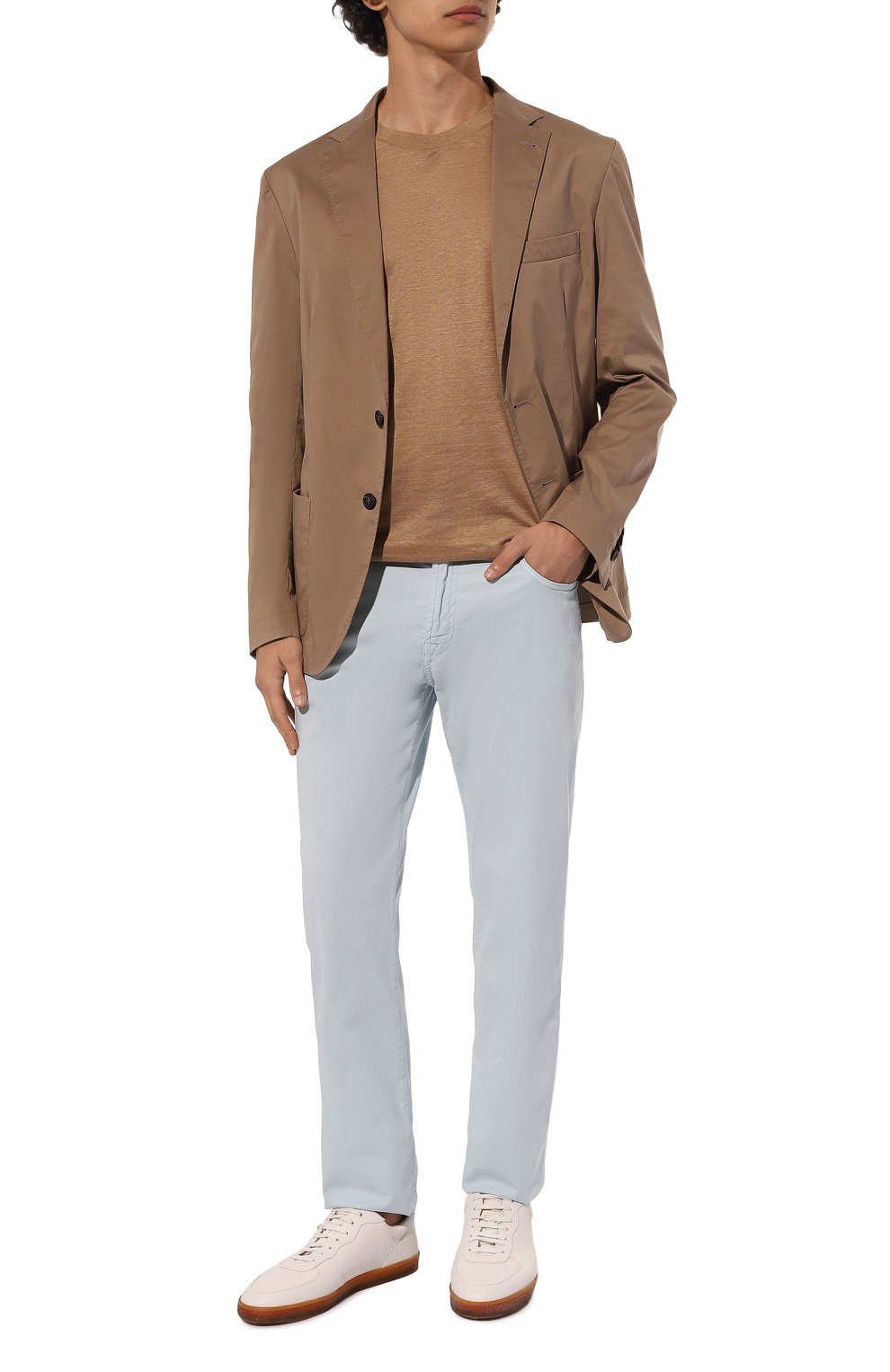 Хлопковые брюки KITON, арт. UPNJSK0606D, фото 2