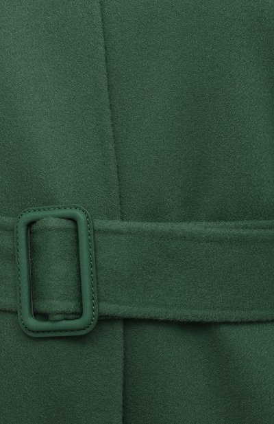 Кашемировое пальто LORO PIANA зеленого цвета по цене 560000 руб., арт. FAL6319, фото 5 Кашемировое пальто LORO PIANA, арт. FAL6319, фото 5