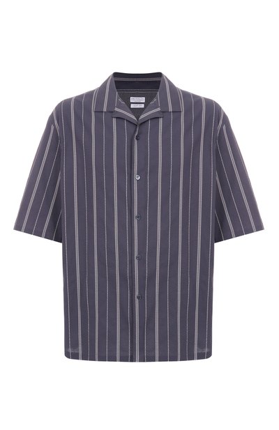 Хлопковая рубашка BRUNELLO CUCINELLI, арт. MM6830615W, фото 1