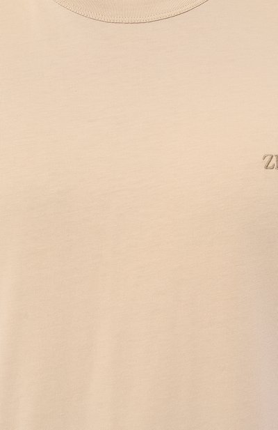 Хлопковая футболка ZEGNA, арт. UD360A7/D760, фото 5