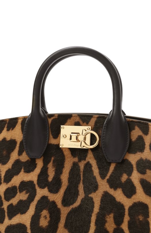 Сумка Studio Box XS Ferragamo 211424/779880 Леопардовый  211424/779880 Фото 3