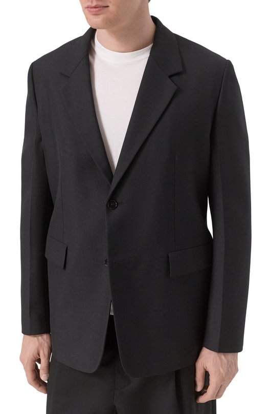 Шерстяной пиджак Jil Sander J23BN0010-J40189 Чёрный  J23BN0010-J40189 Фото 5