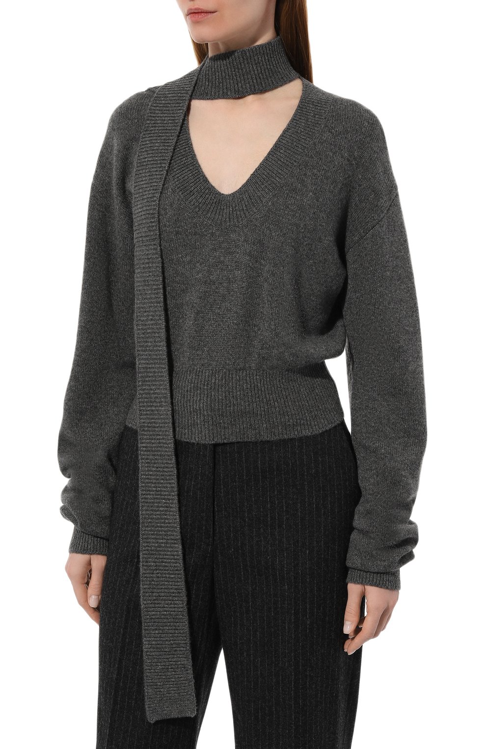 Кашемировый свитер PRADA, арт. P24M1C-1ZUC-F0480-212, фото 3