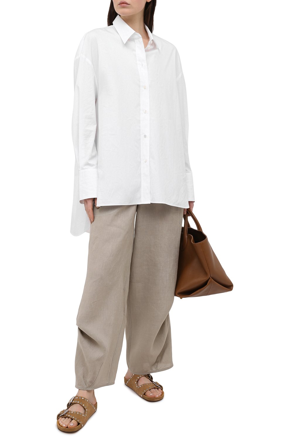 Льняные брюки GIORGIO ARMANI, арт. 1SHPP0HA/T022F, фото 2