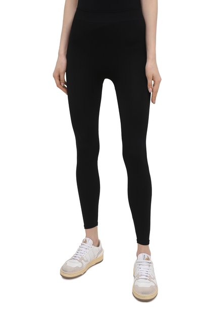 Легинсы RICK OWENS черного цвета по цене 39250 руб., арт. RP21S3652/KSP, фото 3 Легинсы RICK OWENS, арт. RP21S3652/KSP, фото 3