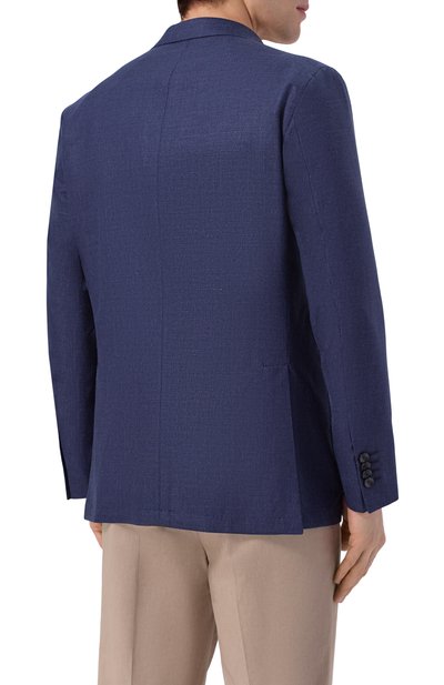 Пиджак из шерсти и  шелка SARTORIA LATORRE, арт. EF74/UJ0563, фото 4