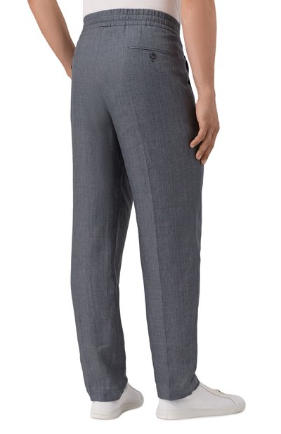 Льняные брюки DOLCE & GABBANA, арт. GP12QZ/FU4MF, фото 4