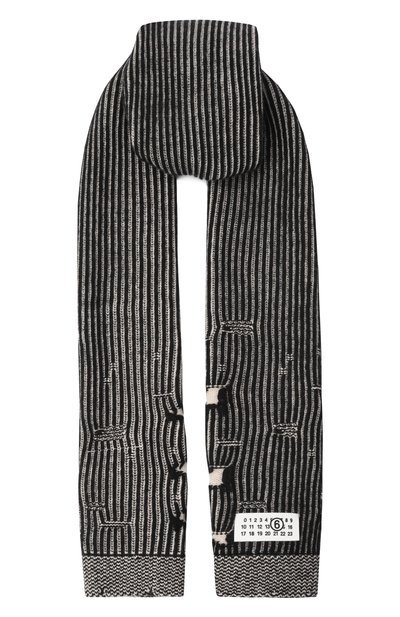 Шерстяной шарф MM6, арт. M60914/MM06K, фото 1