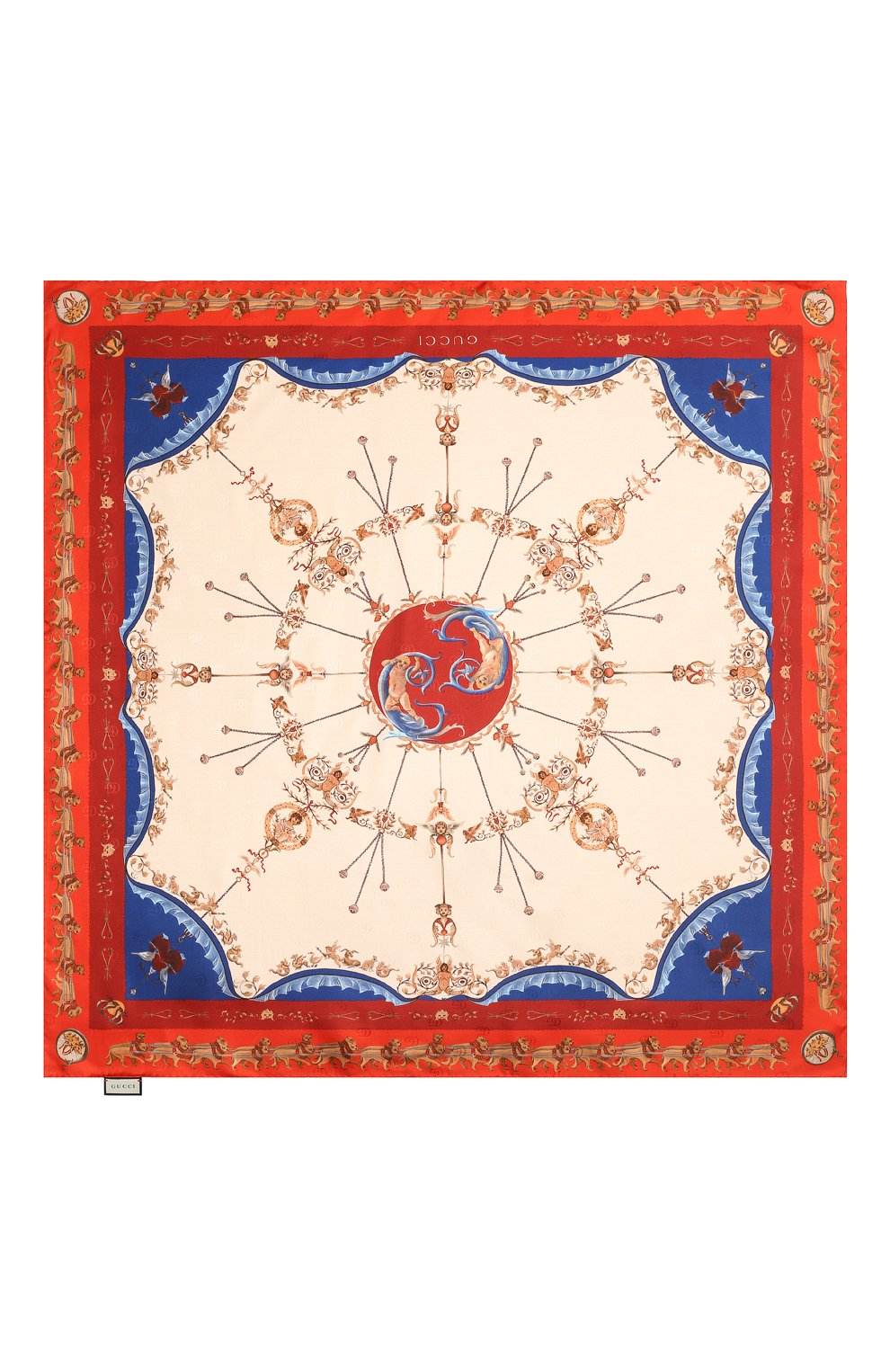 Шелковый платок GUCCI, арт. 605745/3G009, фото 3