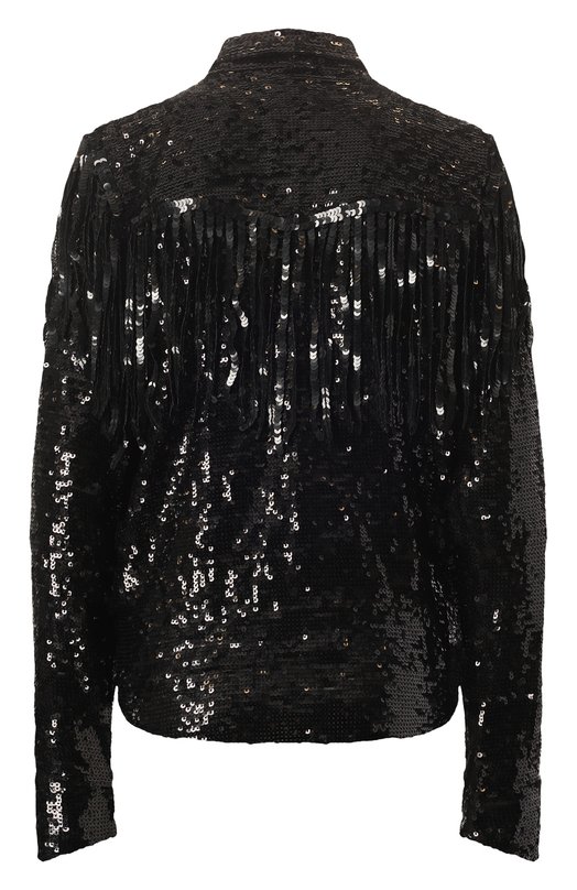 Блузка с отделкой пайетками Filles A Papa Чёрный, фото 2
