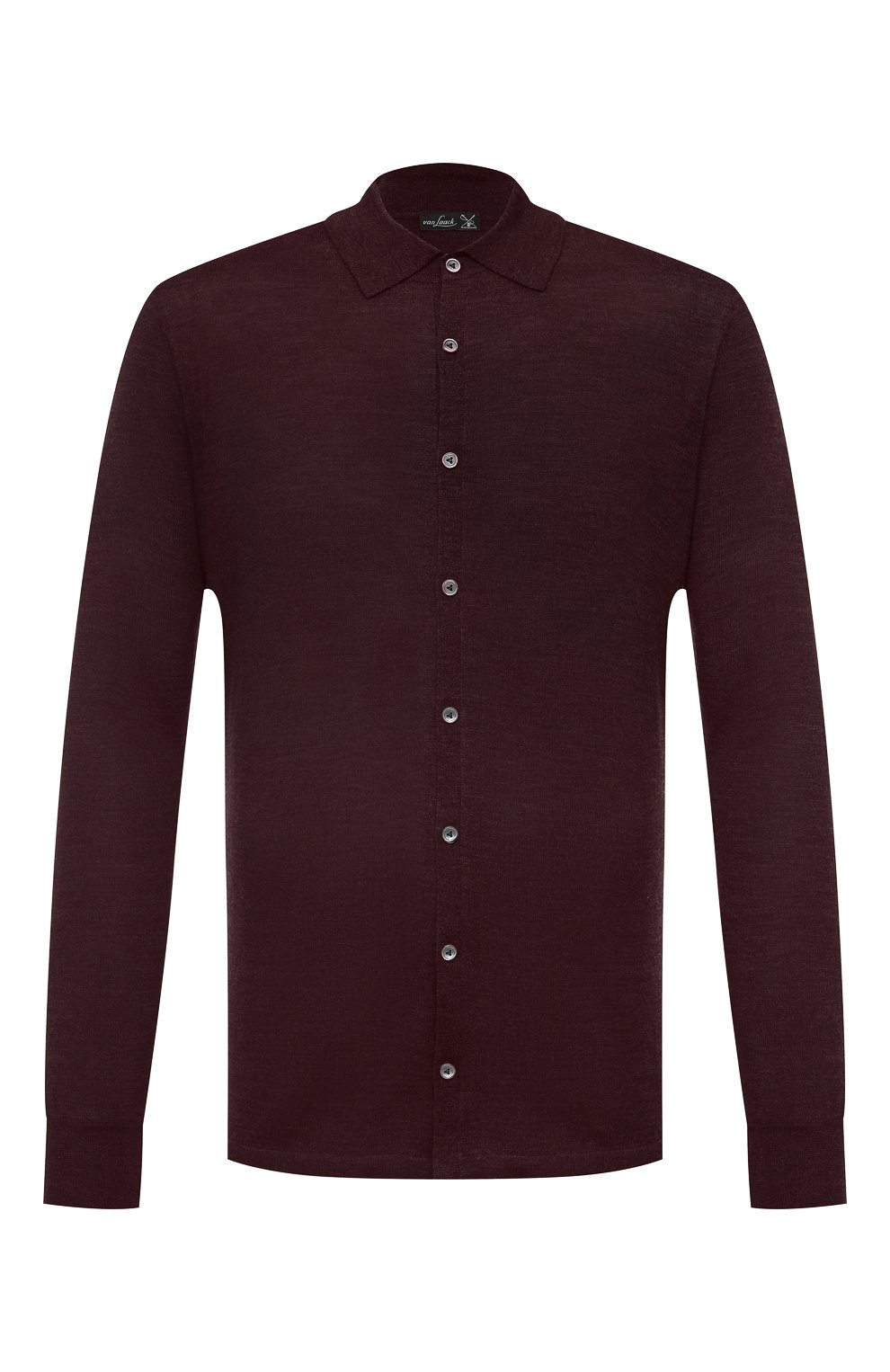 Шерстяная рубашка VAN LAACK фиолетового цвета по цене 27800 руб., арт. SAFIN0/S00173, фото 1 Шерстяная рубашка VAN LAACK, арт. SAFIN0/S00173, фото 1