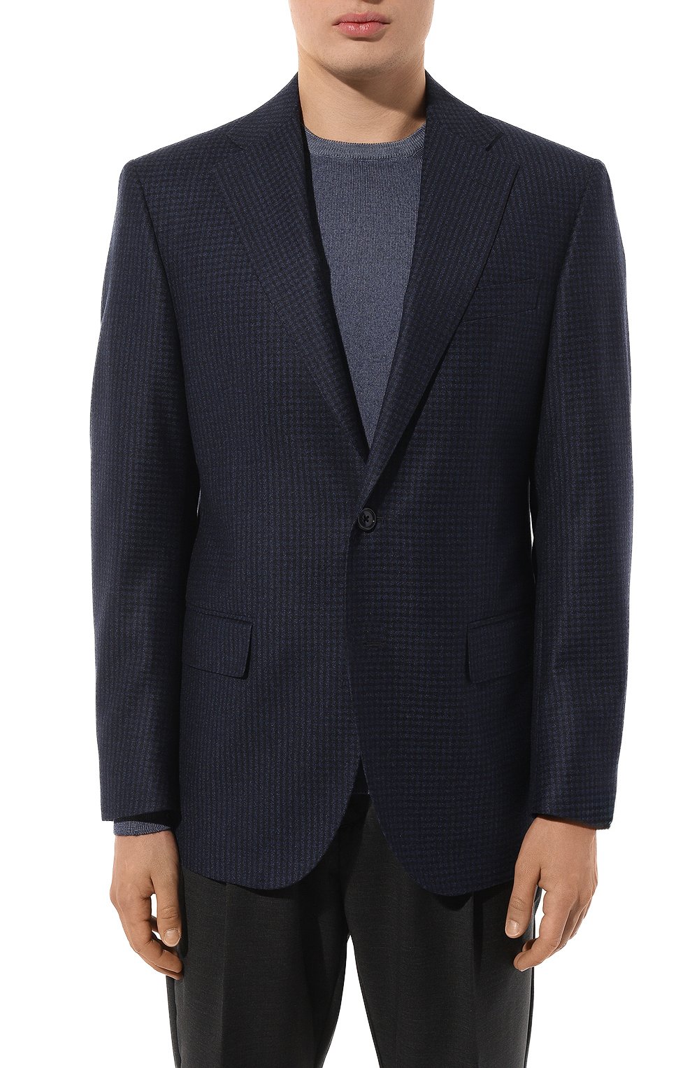 Шерстяной пиджак CORNELIANI, арт. 926008-3816301, фото 3