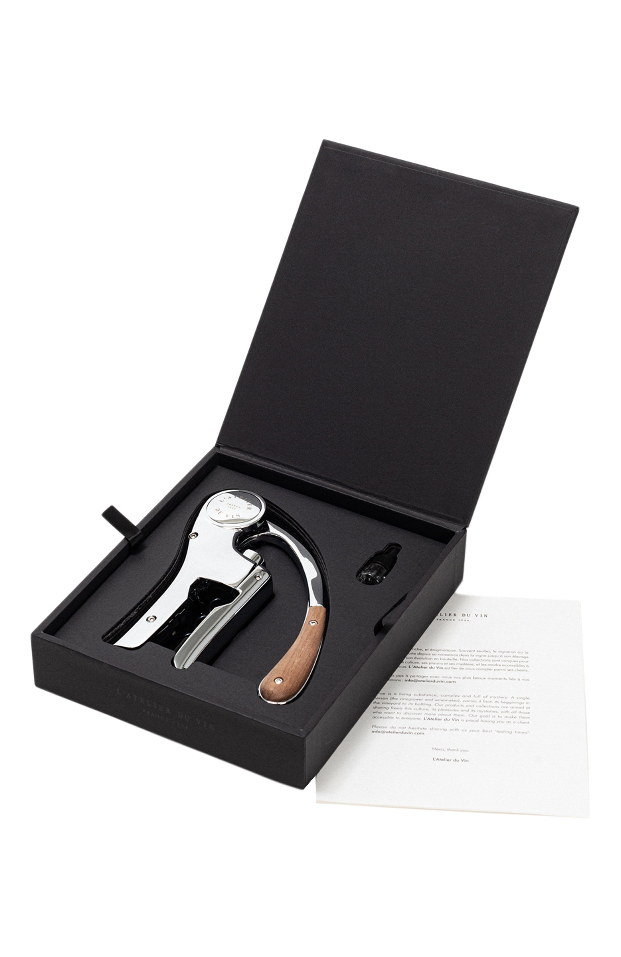 Штопор для вина рычажный oeno motion wood & chrome L`ATELIER DU VIN, арт. 095464-7, фото 2