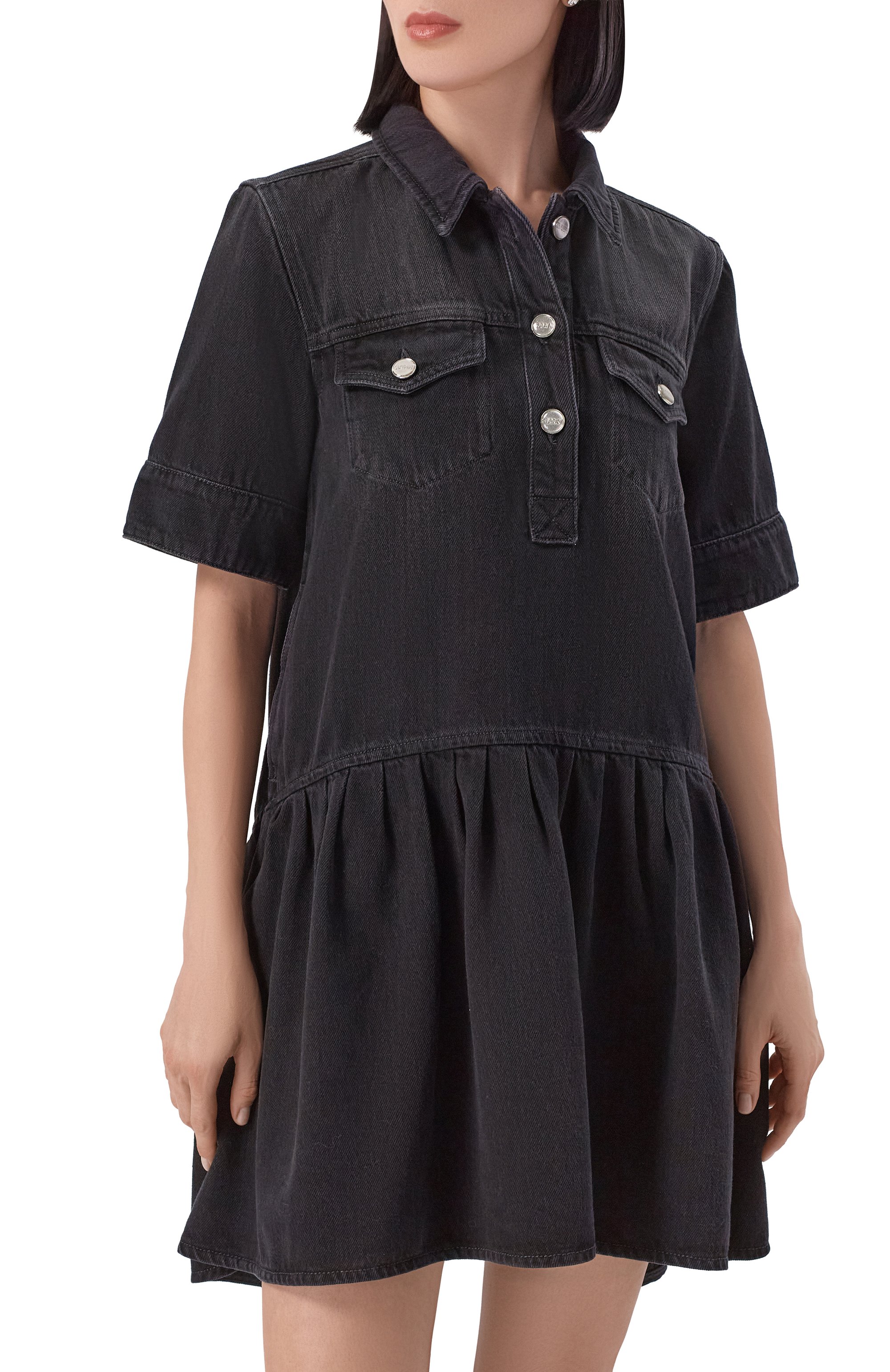 Джинсовое платье GANNI, арт. J1885, фото 3