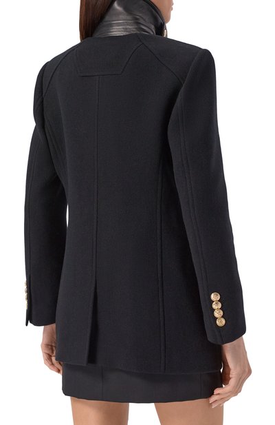 Шерстяной жакет JUUN.J черного цвета по цене 146500 руб., арт. JW5911W02, фото 4 Шерстяной жакет JUUN.J, арт. JW5911W02, фото 4