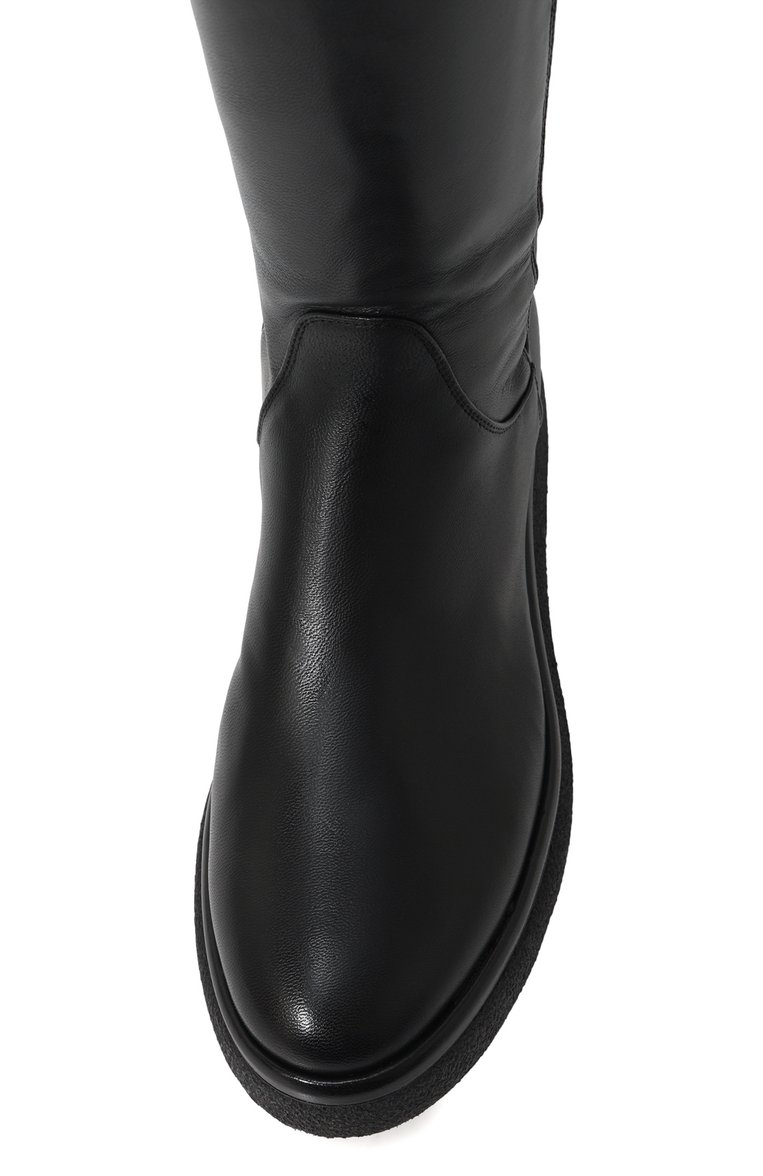 Кожаные ботфорты alison AGL, арт. D721586PWK06891013, фото 6