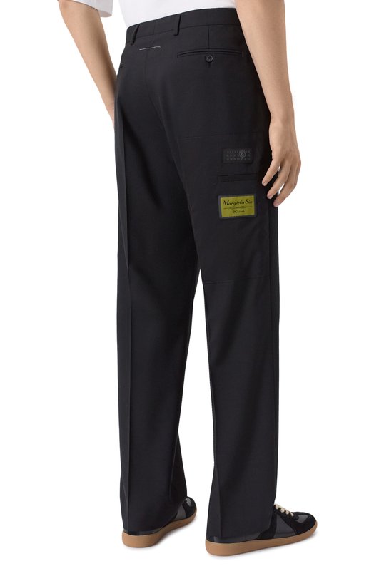 Брюки MM6 SH0KA0066/MTN150 Чёрный  SH0KA0066/MTN150 Фото 4