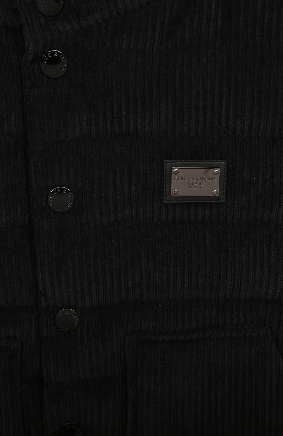 Утепленный жилет из вельвета DOLCE & GABBANA, арт. L4JB7B/FUWDL, фото 3