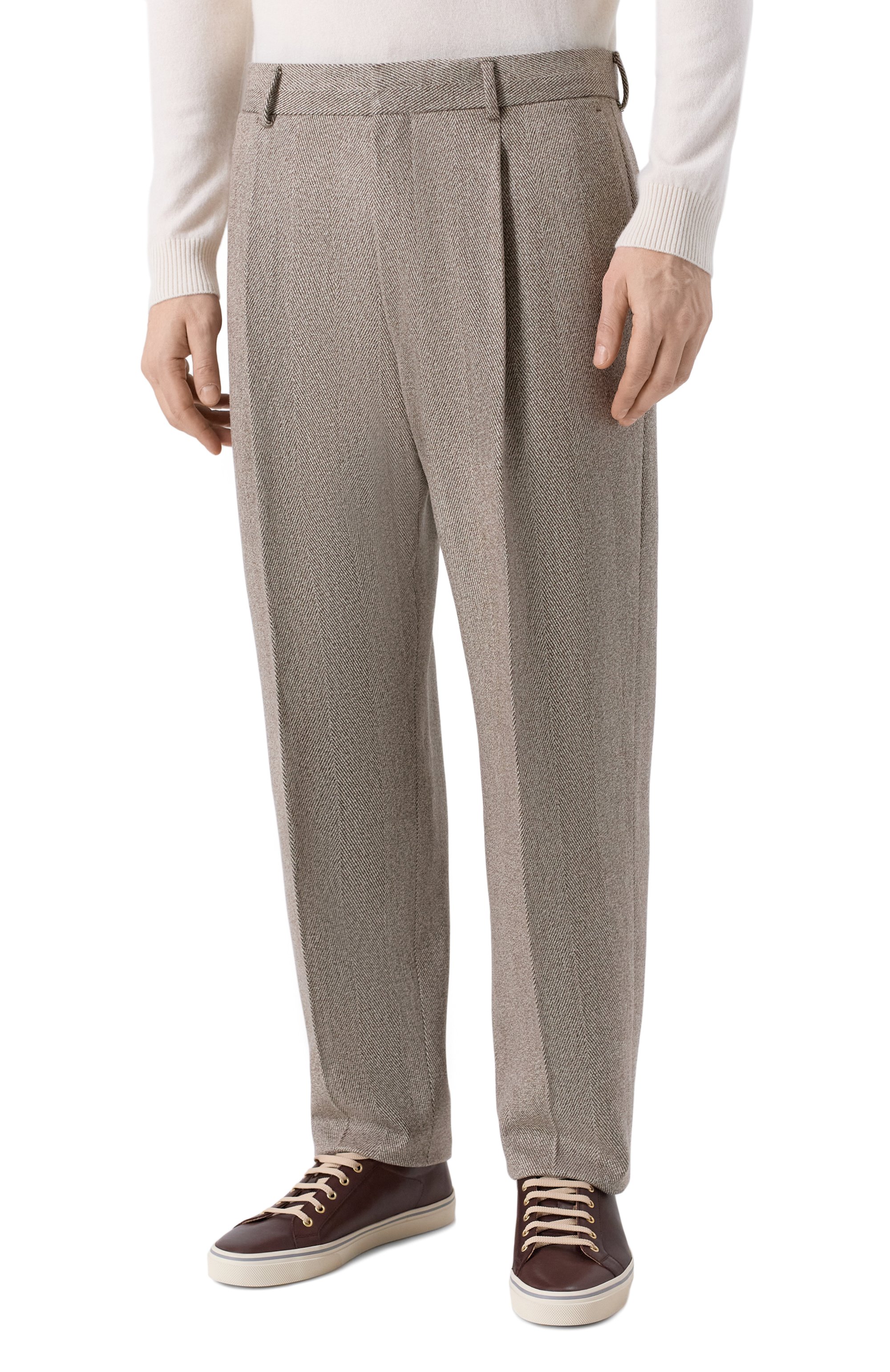 Шерстяные брюки LORO PIANA, арт. FA04578, фото 3