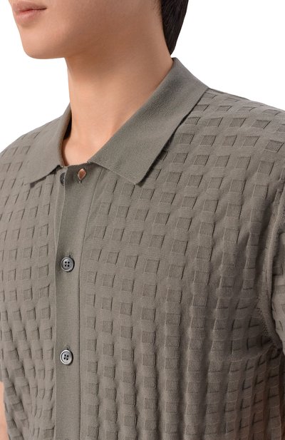 Хлопковая рубашка CORNELIANI, арт. 27M588/2725109, фото 5