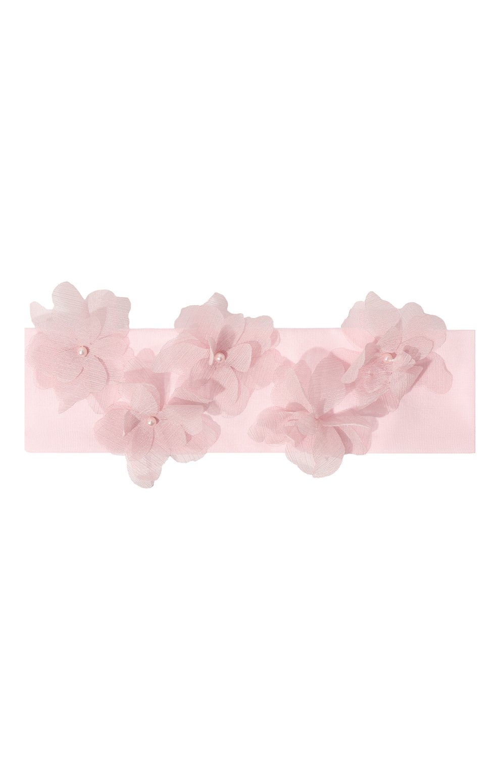 Повязка MONNALISA розового цвета по цене 3995 руб., арт. 73A009, фото 1 Повязка MONNALISA, арт. 73A009, фото 1