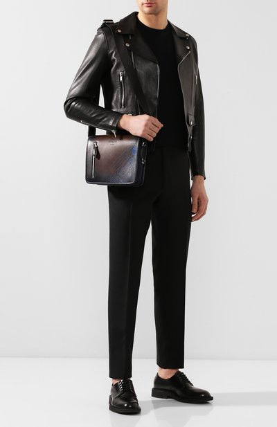 Кожаная сумка BERLUTI, арт. M196071, фото 2