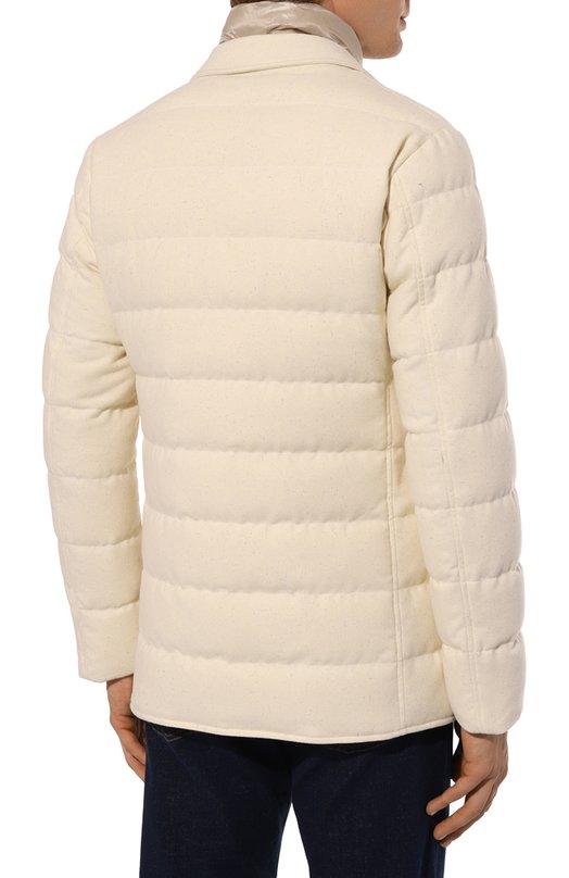 Пуховая куртка Herno PI001174U-RUS/33279 Кремовый  PI001174U-RUS/33279 Фото 4