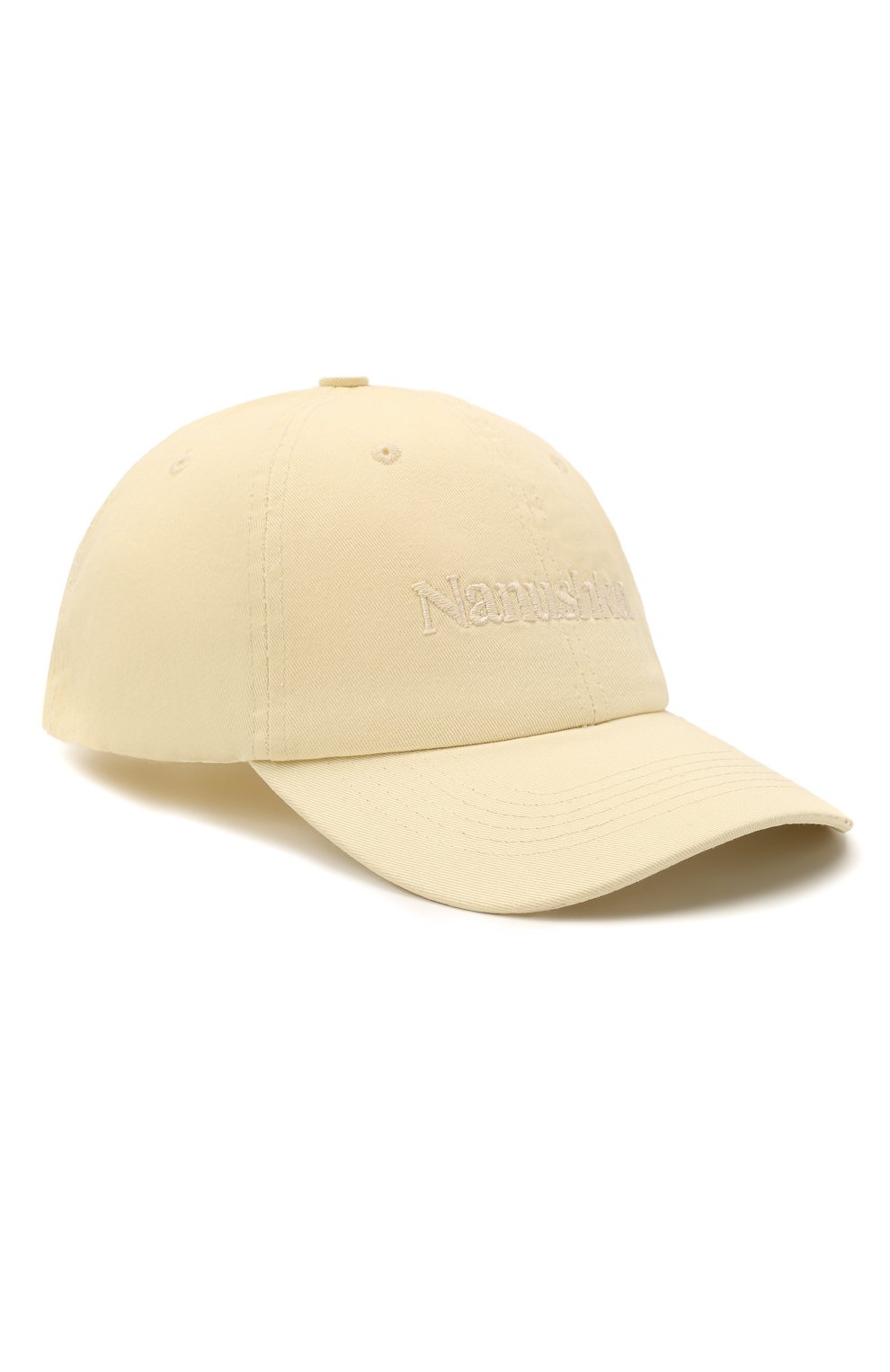 Хлопковая бейсболка NANUSHKA, арт. VAL_CREME_C0TT0N CANVAS, фото 1