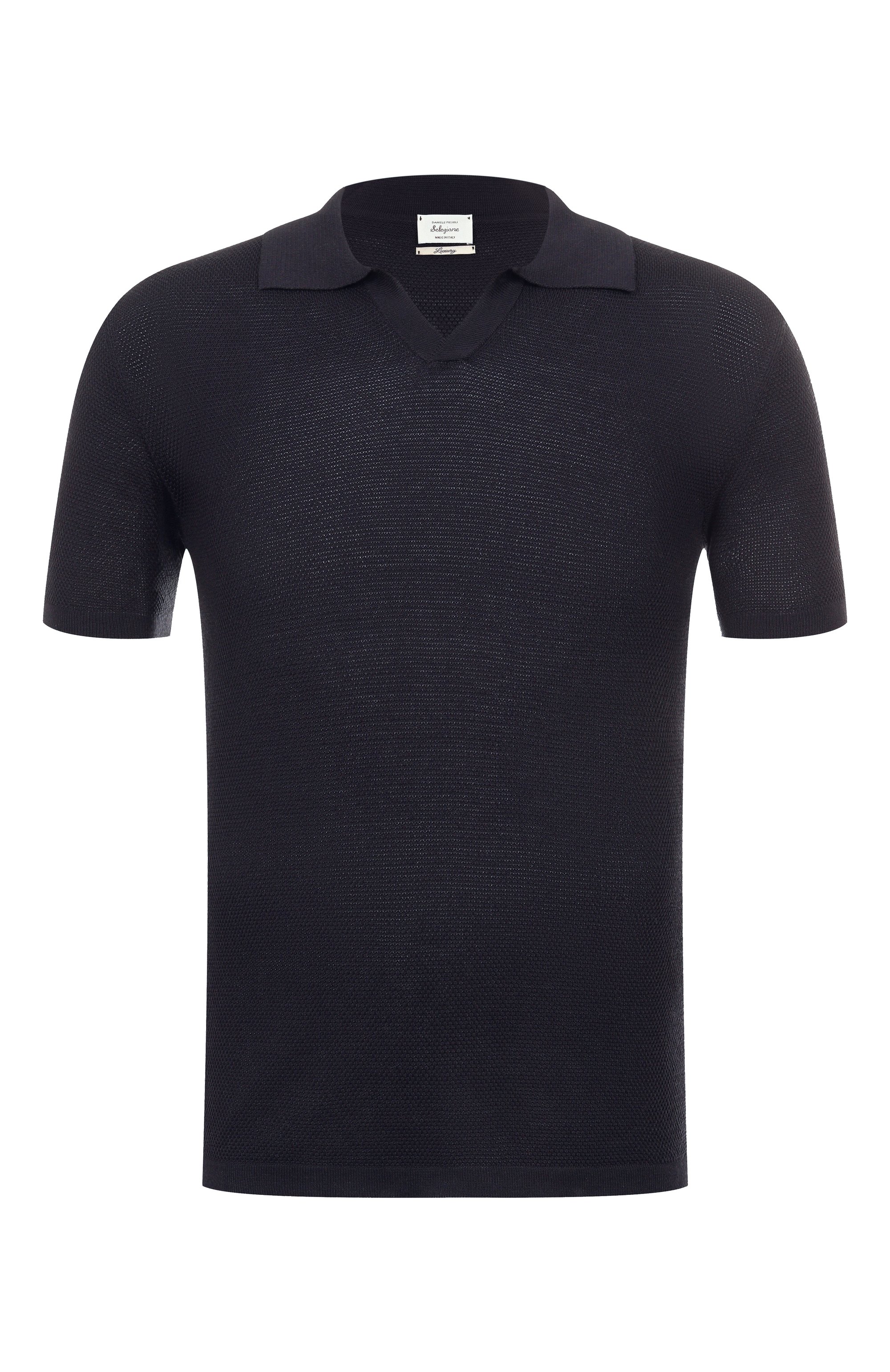 Шелковое поло DANIELE FIESOLI, арт. SE1103, фото 1