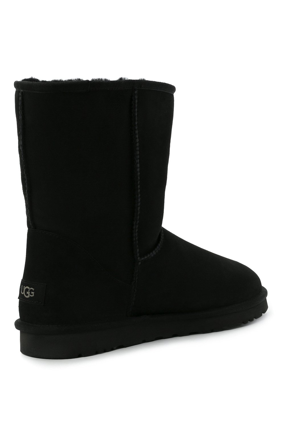 Замшевые сапоги classic short UGG, арт. 5800_BLK, фото 4