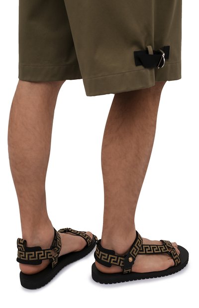 Текстильные сандалии la greca VERSACE, арт. 1003359/1A00208, фото 3