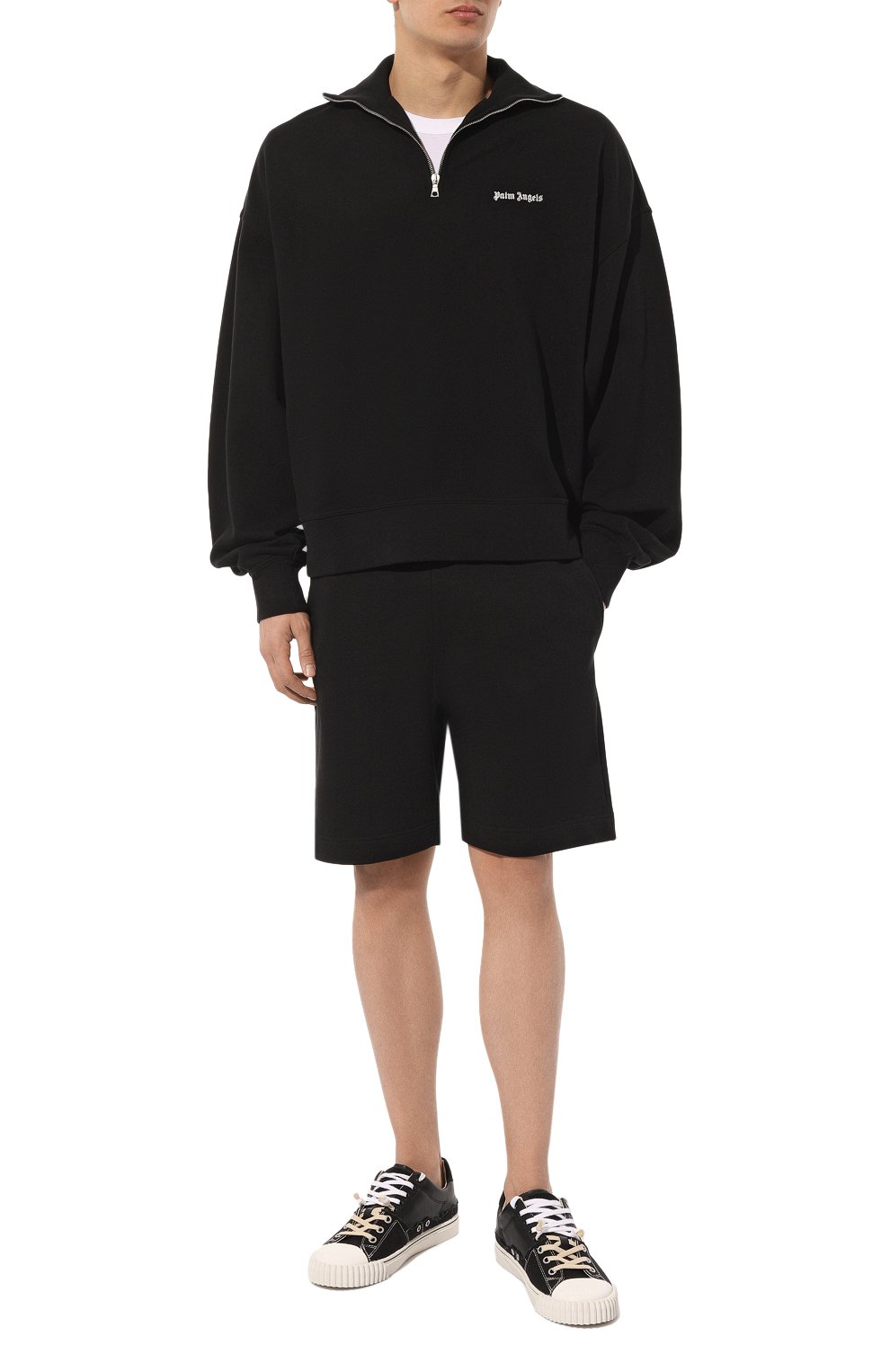 Хлопковые шорты DRIES VAN NOTEN, арт. 021149-8610, фото 2