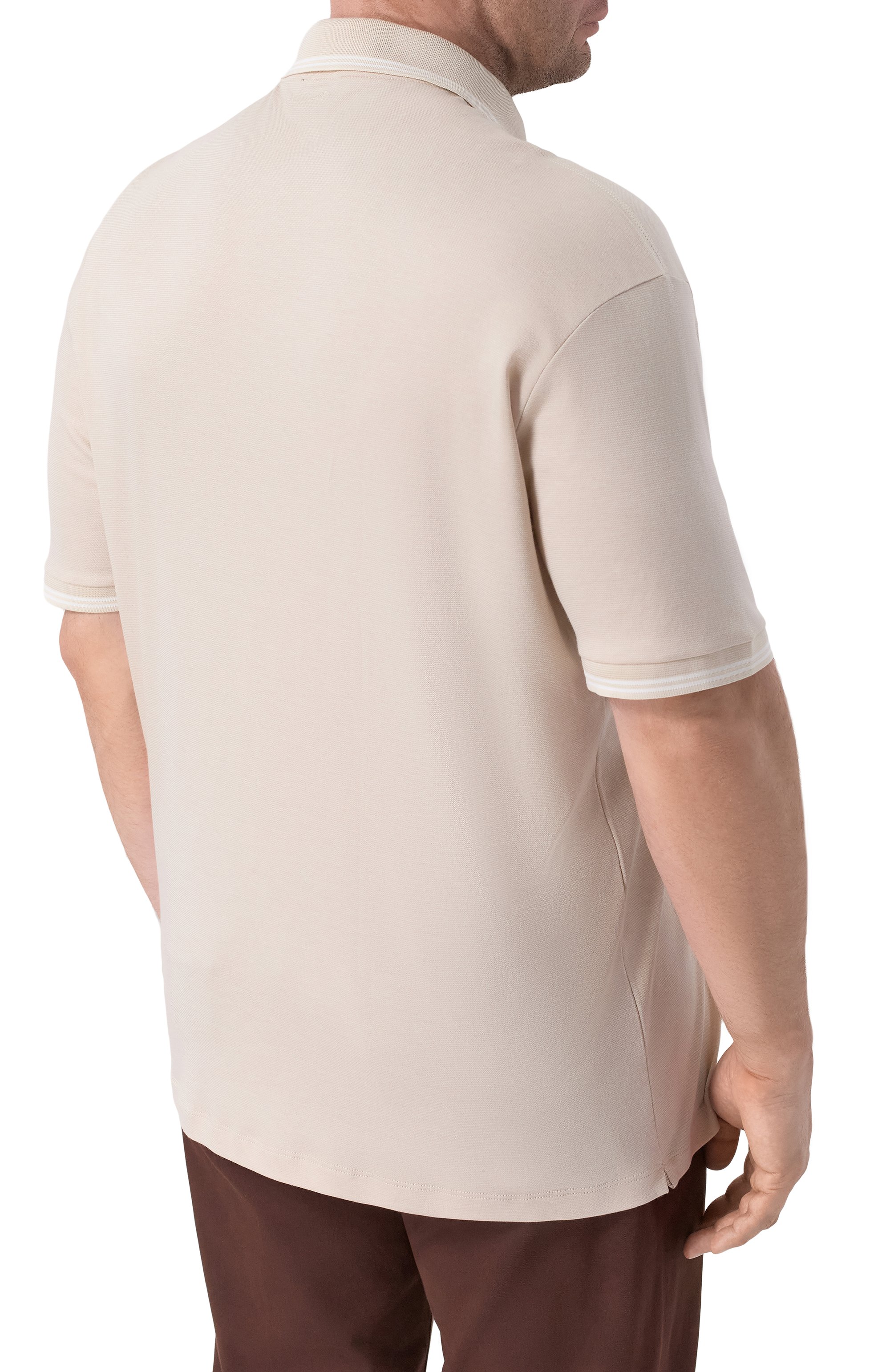 Поло из хлопка и лиоцелла PAUL&SHARK, арт. 26411256, фото 4