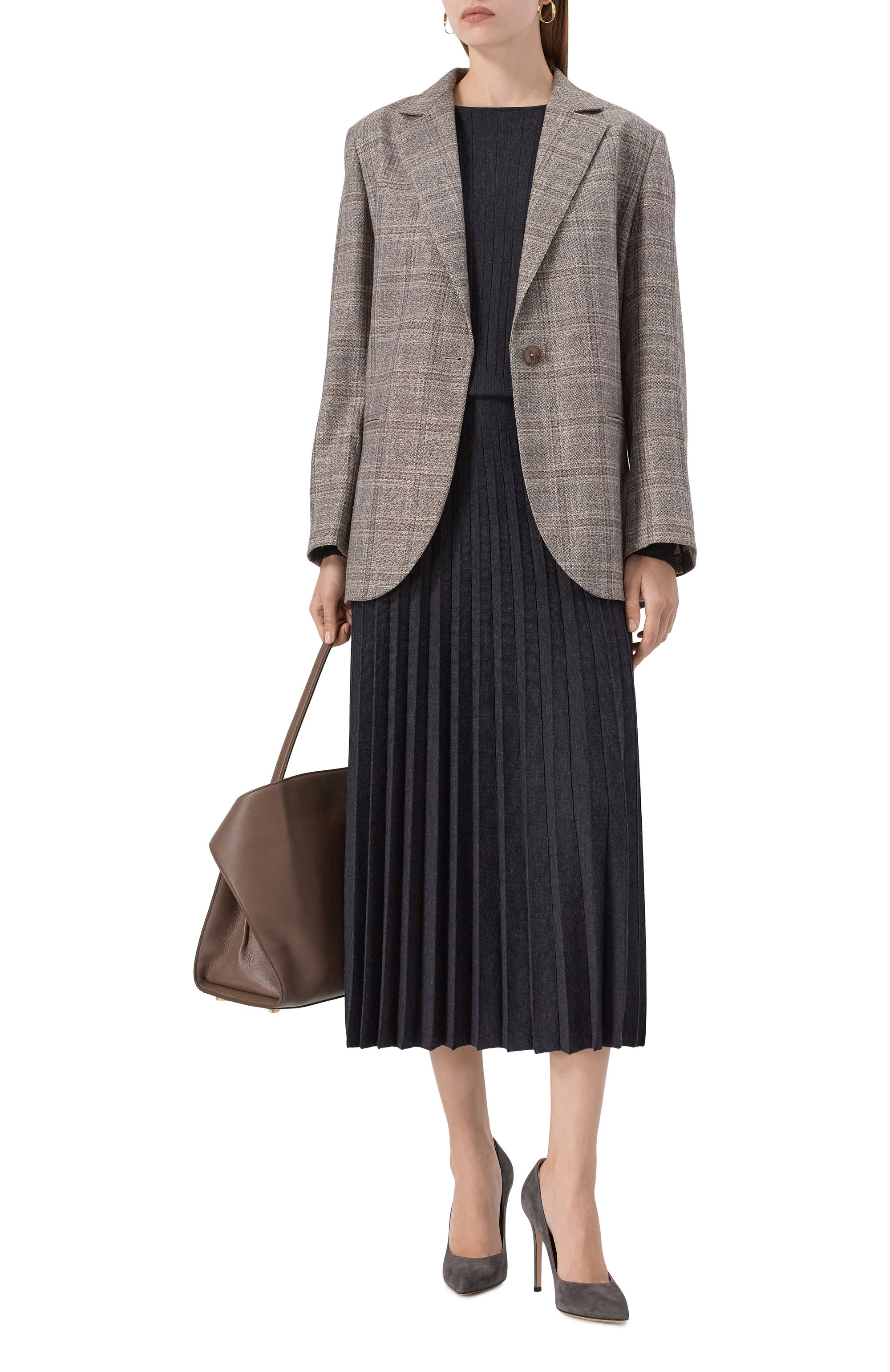 Юбка из шерсти и шелка AGNONA, арт. KG02020E/9D180NE, фото 2