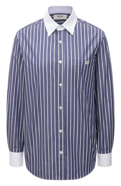 Женская хлопковая рубашка CELINE, арт. 2C503333N