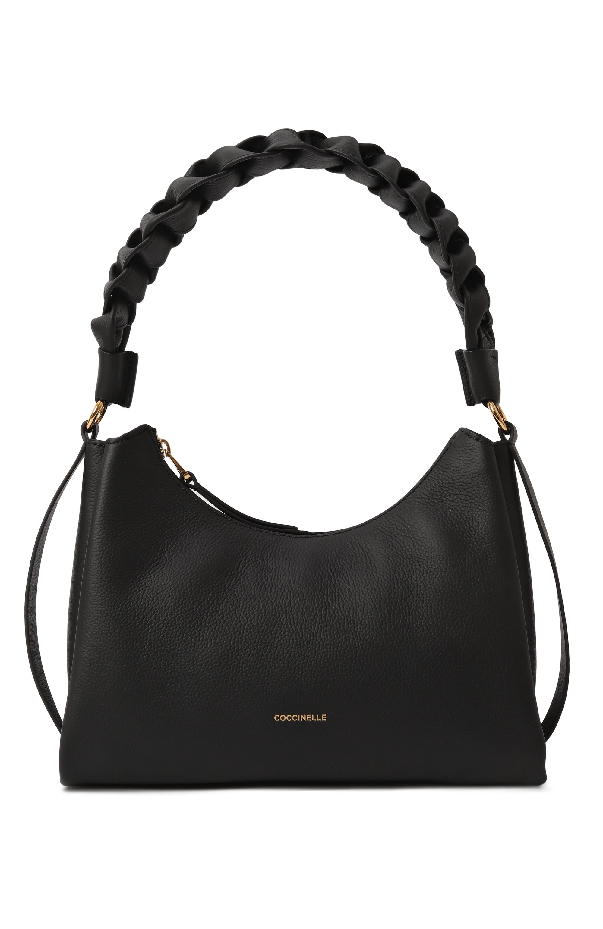 Сумка boheme small COCCINELLE черного цвета по цене 41500 руб., арт. E1M50130301, фото 1 Сумка boheme small COCCINELLE, арт. E1M50130301, фото 1