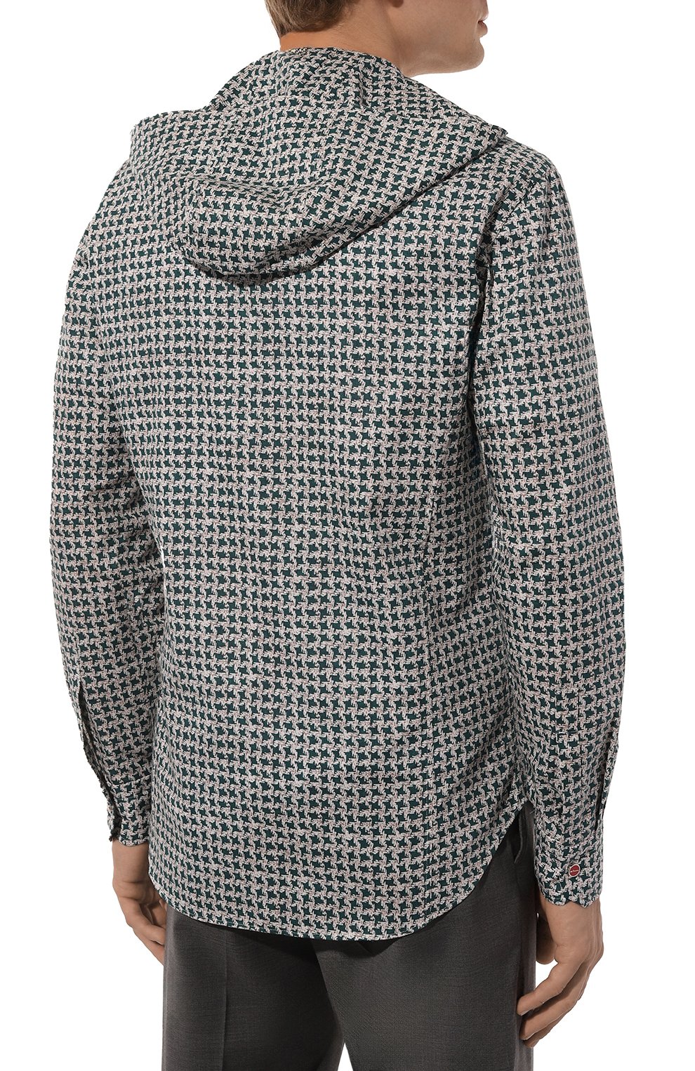 Хлопковая рубашка KITON, арт. UMCMARH08909, фото 4