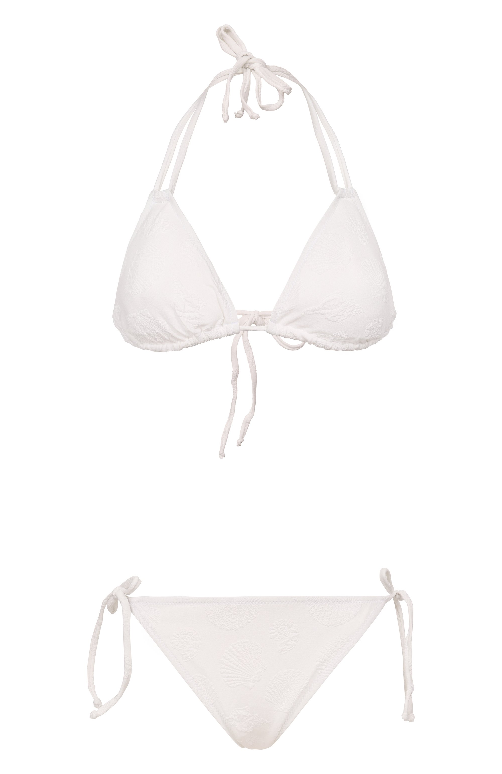 Раздельный купальник NATAYAKIM белого цвета по цене 35200 руб., арт. NY-010/19X, фото 1 Раздельный купальник NATAYAKIM, арт. NY-010/19X, фото 1