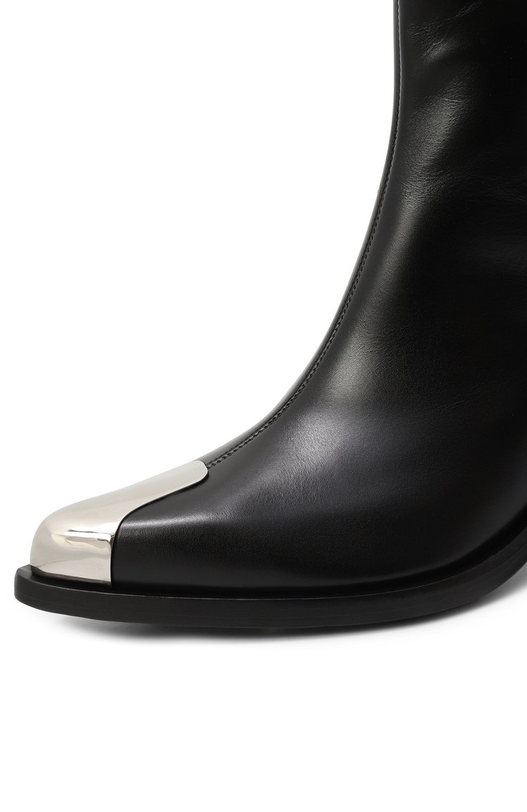 Кожаные ботильоны punk ALEXANDER MCQUEEN, арт. 709986WHSWD 1081, фото 7