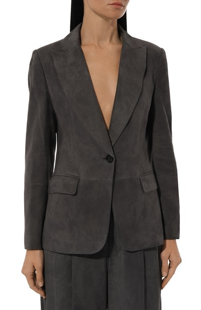 Замшевый жакет BRUNELLO CUCINELLI, арт. M0PCL208XP, фото 3