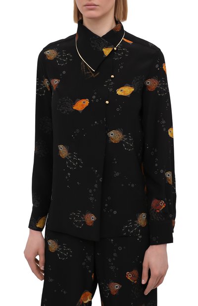 Шелковая блузка LANVIN, арт. RW-T00008-4895-E21, фото 3