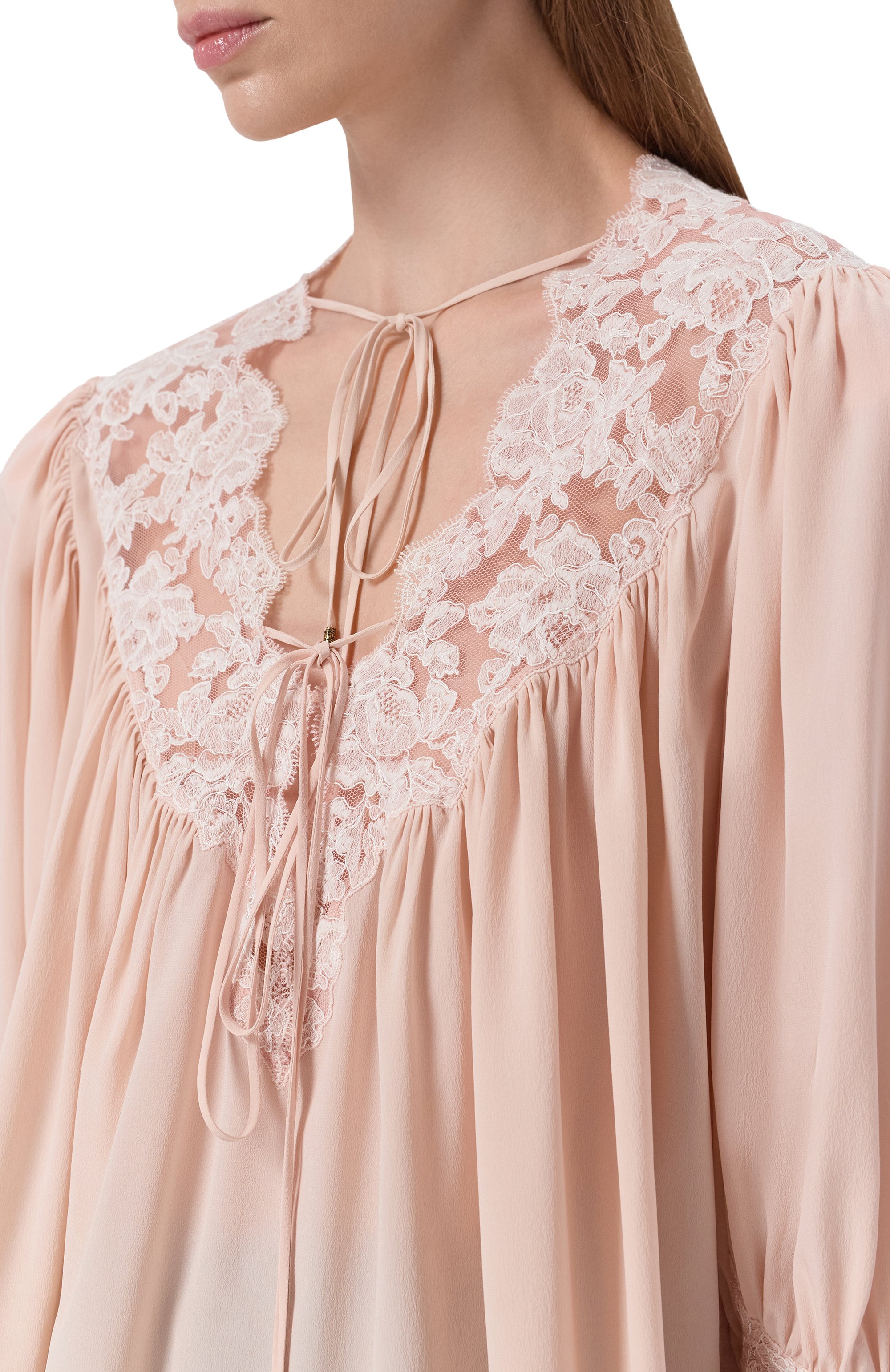 Шелковая блузка CHLOÉ, арт. CH26SHT38005, фото 5