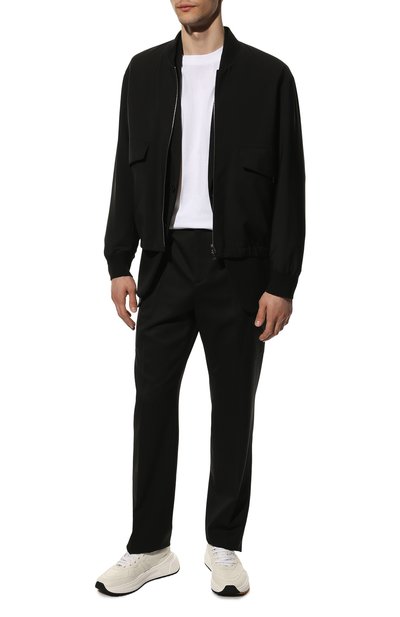 Кожаные кроссовки BOTTEGA VENETA, арт. 565646/VT040, фото 2