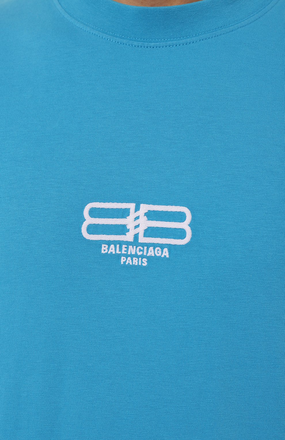 Хлопковая футболка BALENCIAGA, арт. 612966/TMVG7, фото 5
