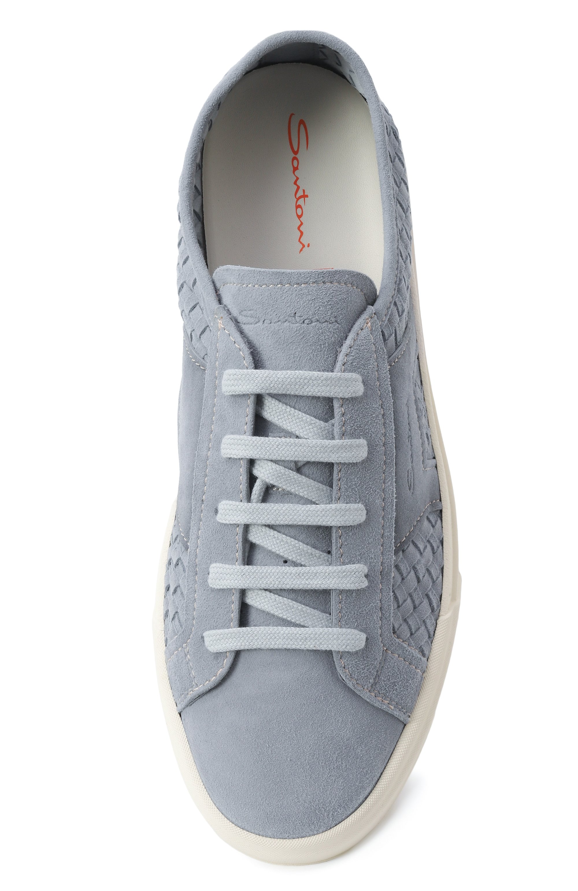 Замшевые кеды gloria SANTONI, арт. MBGG22046PNNTCKH, фото 6