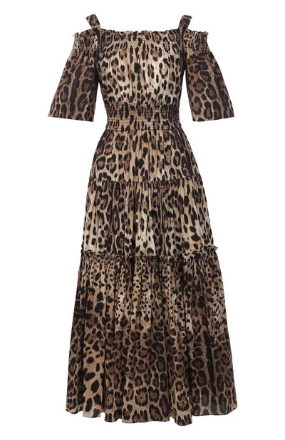 Женское хлопковое платье DOLCE & GABBANA, арт. F68E1T/HS5E3