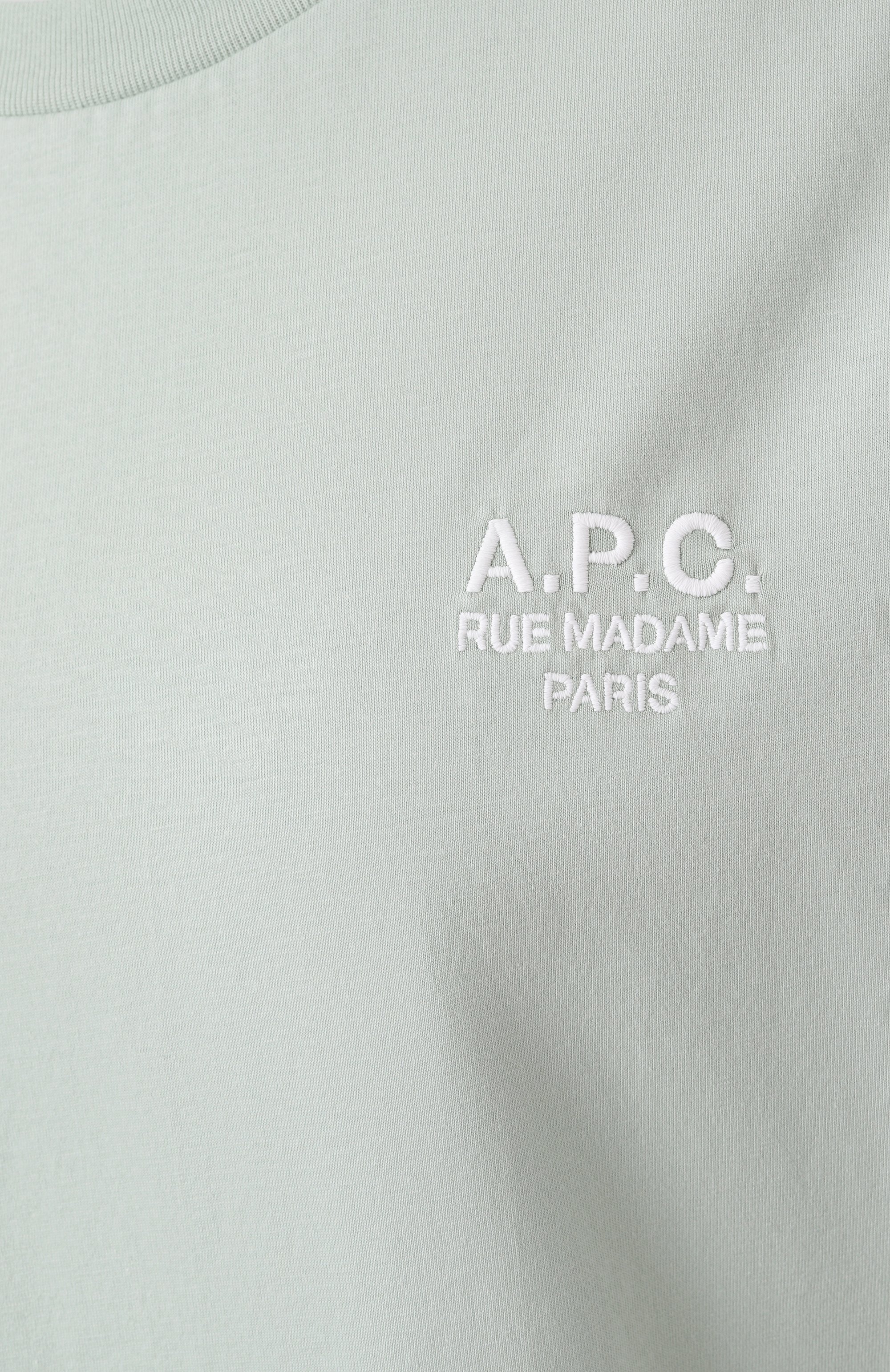 Хлопковая футболка A.P.C., арт. C0HBM-F26389, фото 6