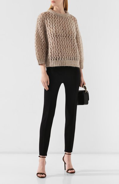 Свитер BRUNELLO CUCINELLI бежевого цвета по цене 113000 руб., арт. M9F386200, фото 2 Свитер BRUNELLO CUCINELLI, арт. M9F386200, фото 2