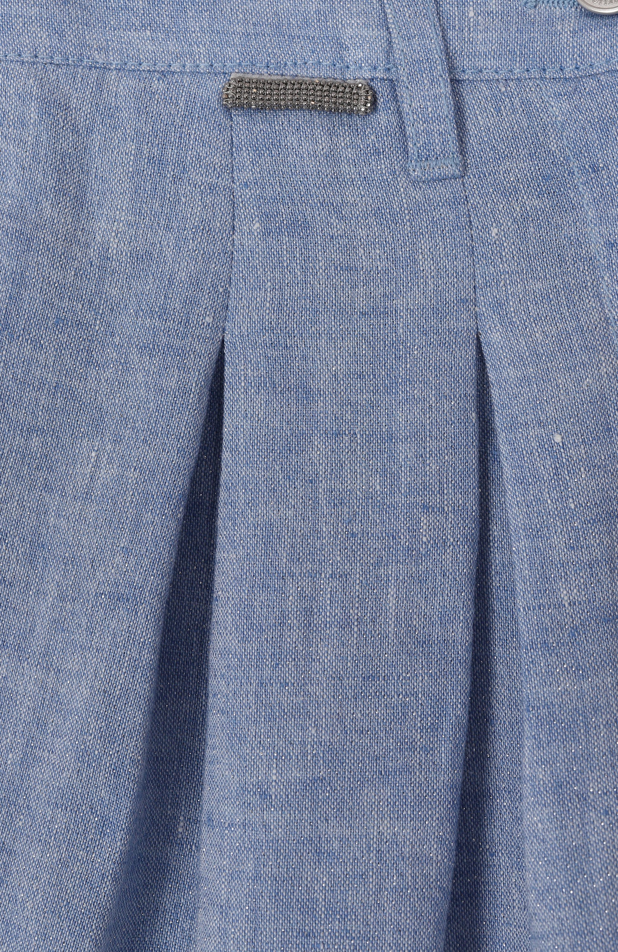 Льняные шорты BRUNELLO CUCINELLI, арт. BH547S285B, фото 3